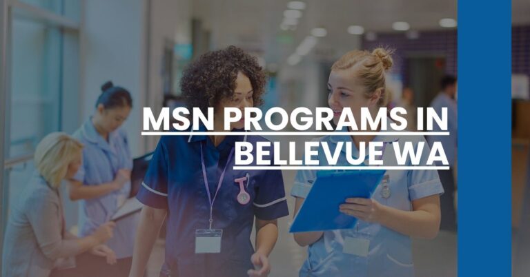 MSN Programs in Bellevue WA Feature Image