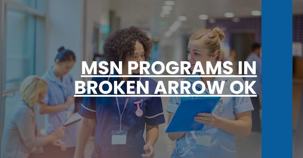 MSN Programs in Broken Arrow OK Feature Image