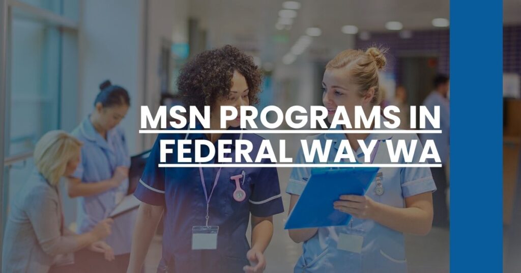 MSN Programs in Federal Way WA Feature Image