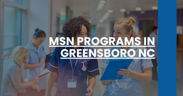 MSN Programs in Greensboro NC Feature Image