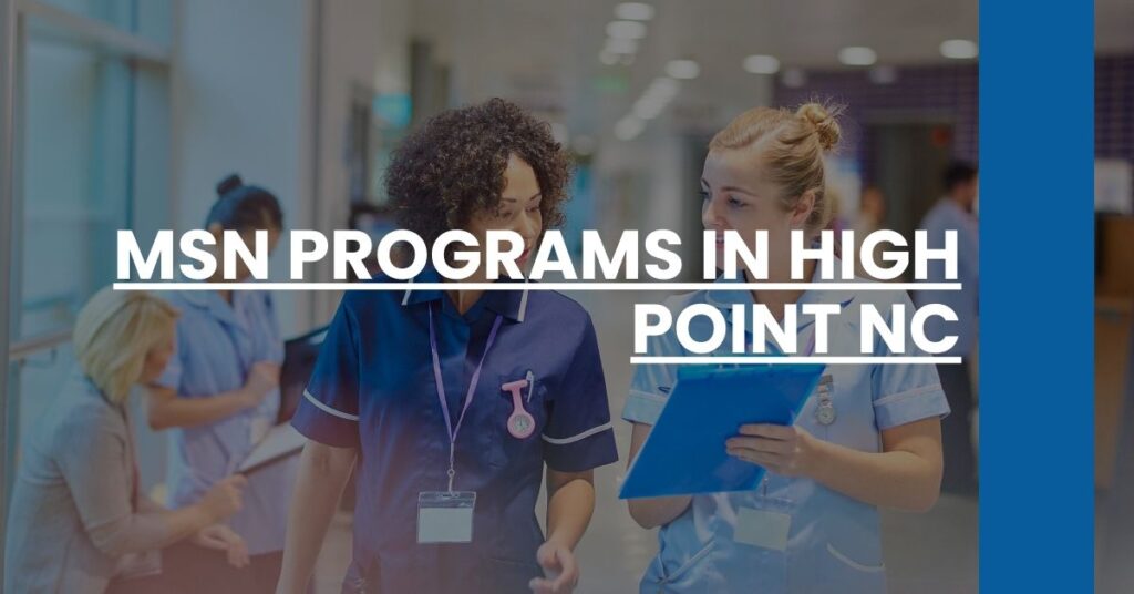 MSN Programs in High Point NC Feature Image