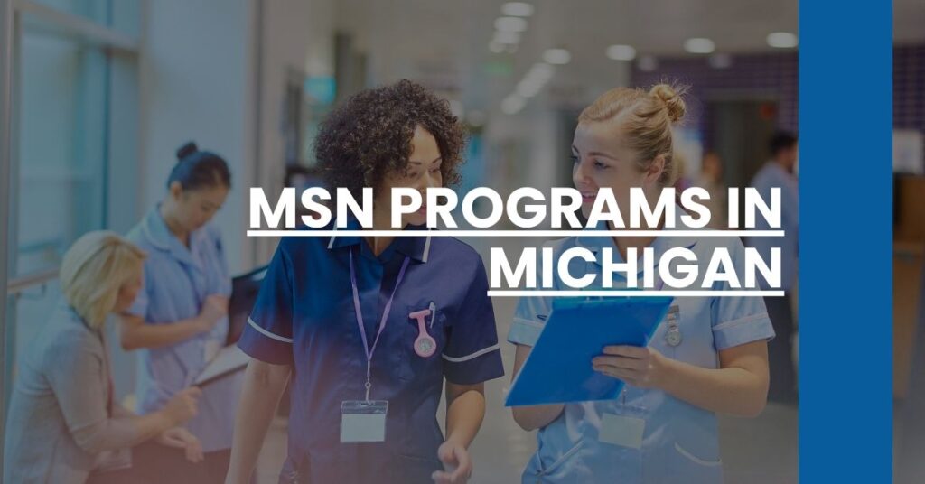 MSN Programs in Michigan Feature Image