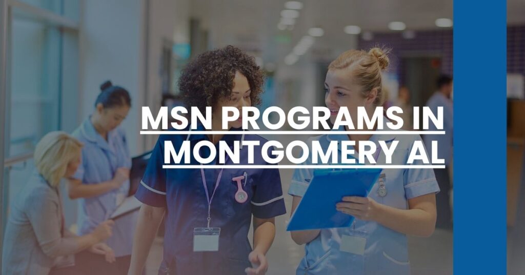 MSN Programs in Montgomery AL Feature Image