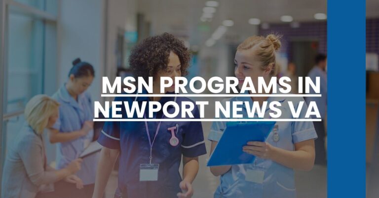 MSN Programs in Newport News VA Feature Image