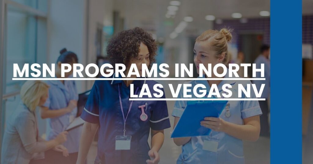 MSN Programs in North Las Vegas NV Feature Image