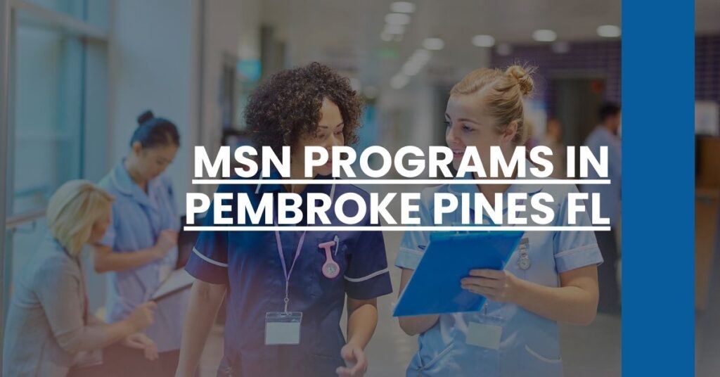 MSN Programs in Pembroke Pines FL Feature Image