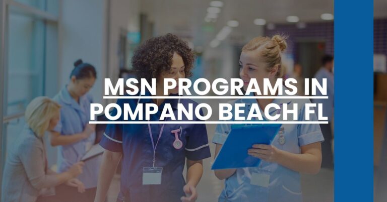 MSN Programs in Pompano Beach FL Feature Image