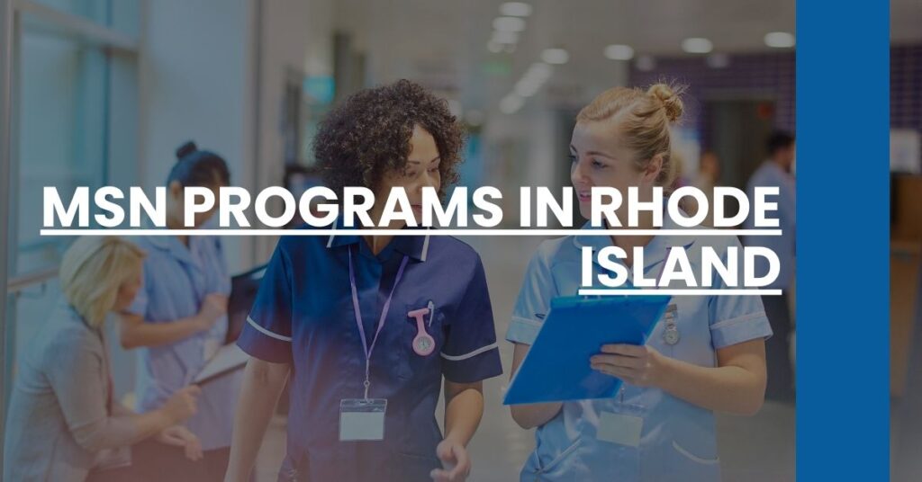 MSN Programs in Rhode Island Feature Image