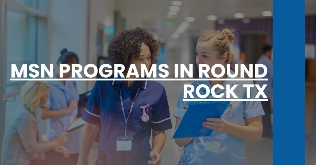 MSN Programs in Round Rock TX Feature Image