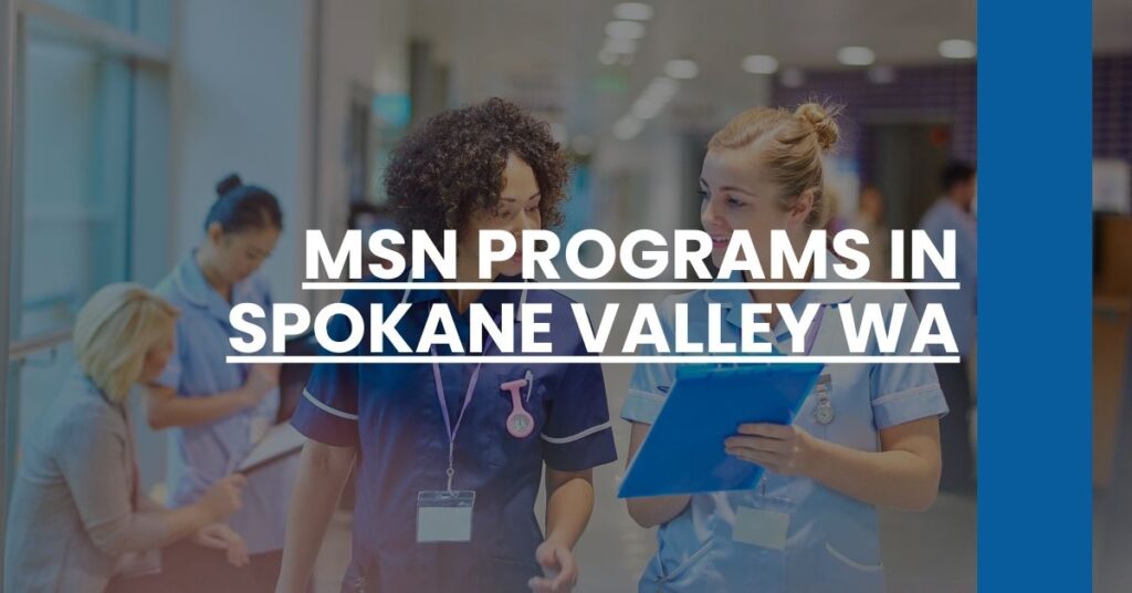 MSN Programs in Spokane Valley WA Feature Image