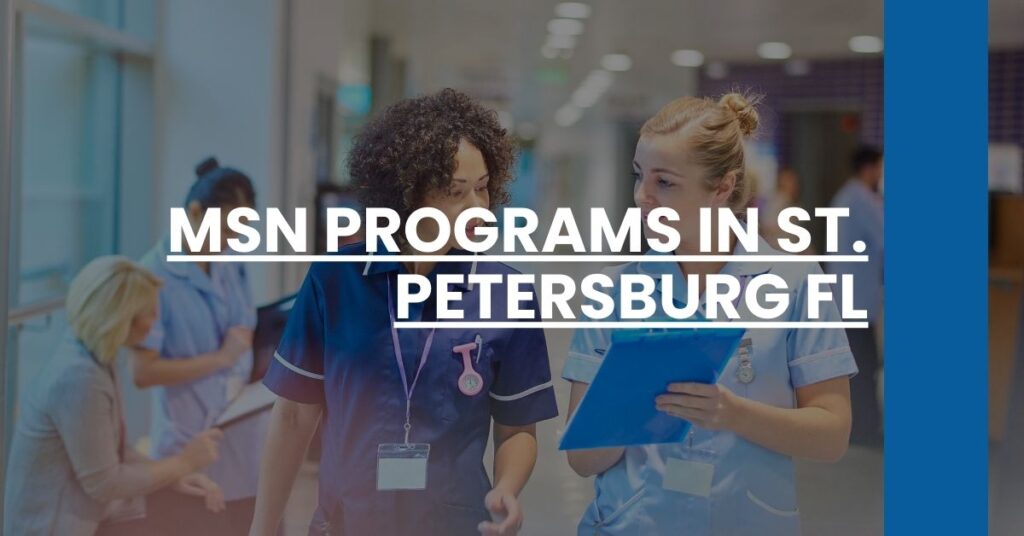 MSN Programs in St. Petersburg FL Feature Image