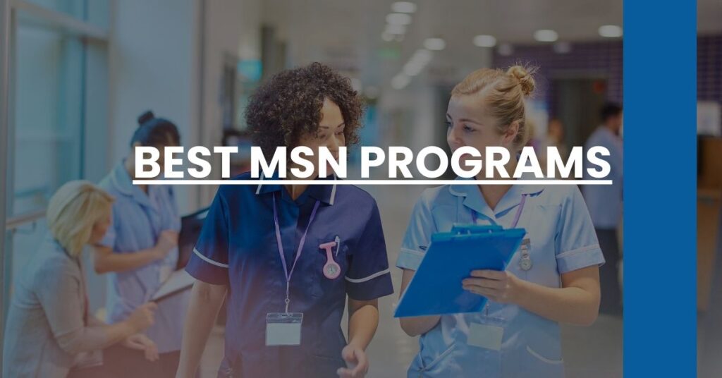 Best MSN Programs Feature Image