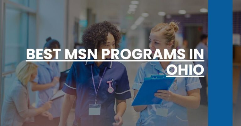 Best MSN Programs In Ohio Feature Image