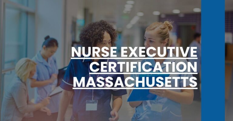 Nurse Executive Certification Massachusetts Feature Image