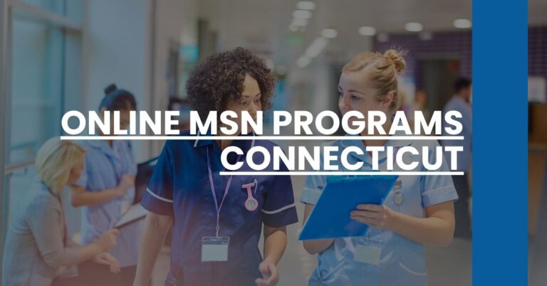 Online MSN Programs Connecticut Feature Image