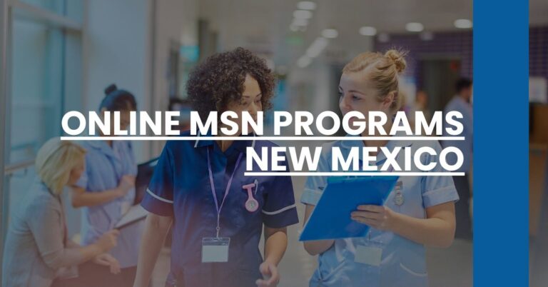 Online MSN Programs New Mexico Feature Image