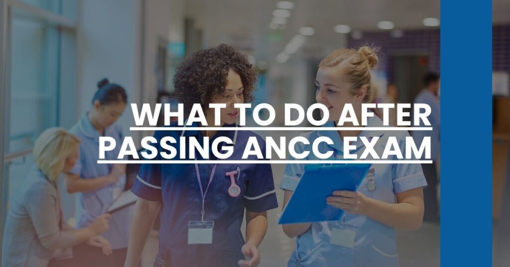 What to Do After Passing ANCC Exam Feature Image