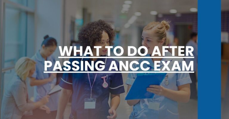 What to Do After Passing ANCC Exam Feature Image